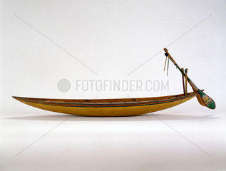 Egyptian funerary boat  c 2000 BC.