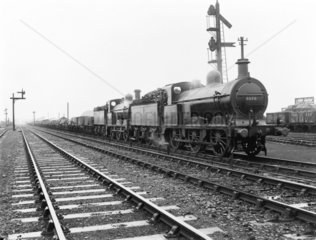 Freight train at Attenborough  1916.