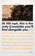‘Intercity - At 100 mph this is the only Constable you'll find alongide you’  1990.