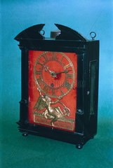 Bracket clock  Dutch  c 1675.