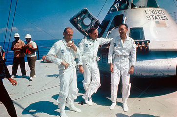 The Apollo 11 astronauts  1969.