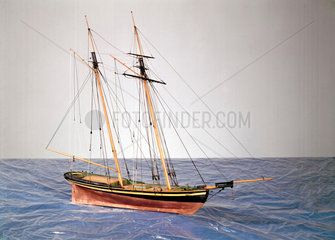 Naval schooner 'Express'  1815.
