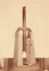 Zenith telescope  Rome  Italy  1876.