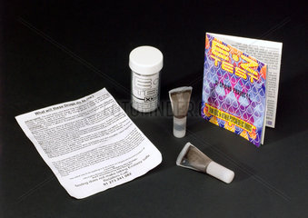 E-Z Test drug testing kit  1998.