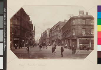 Market Street  Bradford  c 1895.
