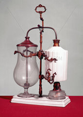 Syphon-action coffee infuser  c 1855.
