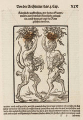 Two satyrs  1548.