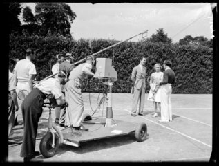 Television outside broadcast  13 July 1938.