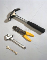 Hammer  pliers and spanners  1996.