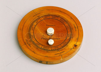 Perpetual calendar  English  1822-1869.