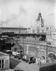 Bristol Temple Meads Station as seen from the GWR’s old Control Office  1934.