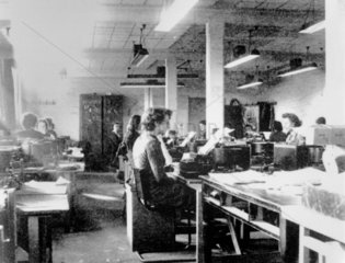 Codebreakers at Bletchley Park  c 1942.