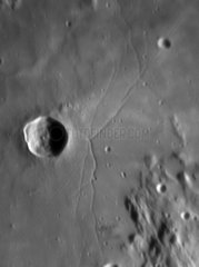 Triesnecker Crater and Rille  18 March 2005.