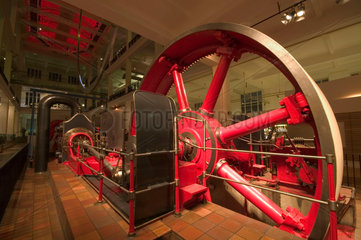 Mill engine  East Hall  Science Museum  London  2007.