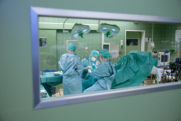 Essen  Deutschland  Krankenhaus  Operation am Fuss