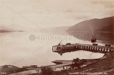 Loch Carron  Highlands of Scotland  13 August 1876.