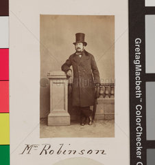 James Robinson  photographer  c 1860.