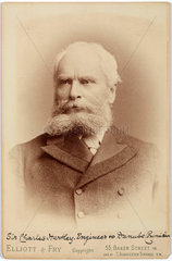Charles A Hartley  British engineer  1887-1893.