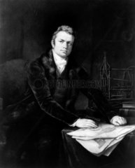 Sir Marc Isambard Brunel  French-born English engineer  c 1802.
