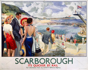‘Scarborough’  LNER poster  1923-1947.