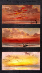 'Twilight and Afterglow Effects at Chelsea  26 November 1883’  1888.