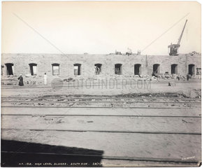 ‘High level sluices  south side’  Aswan Dam  Egypt  November 1900.