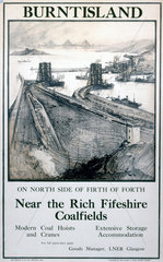 ‘Burntisland  Fife’  LNER poster  1923.