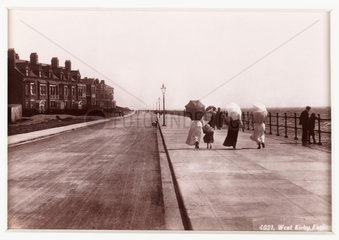 'West Kirby Esplanade'  c 1880.
