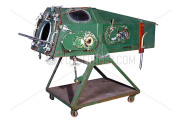 An Iron Lung made in the 1950s.