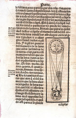 A solar eclipse  1551.