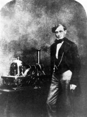 Sir Daniel Gooch  English railway pioneer and inventor  1845.