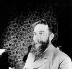 Wilhelm Conrad Roentgen  German physicist  c 1900.