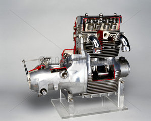 Sunbeam motorcycle engine  1948.