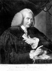 Professor William Cullen  Scottish physician  1772.
