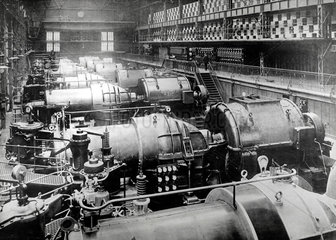 Carville Power Station  Newcastle  1907.