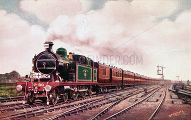 London  Tilbury & Southend Railway express commuter train  c 1910