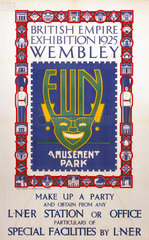 'British Empire Exhibition’  LNER poster  1925.