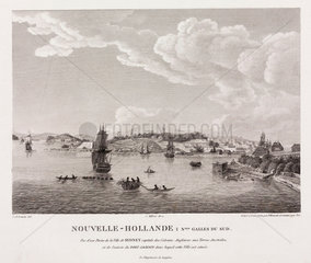 Port Jackson and Sydney  New Holland  1801-1803.