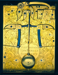 Bracket clock  English  c 1706.
