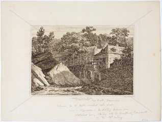 ‘Aber-dulas Mill’  Wales  1812.