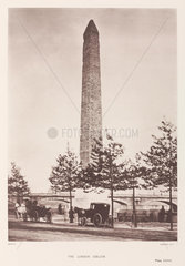 ‘The London Obelisk’  Westminster  c 1878-1882.
