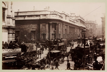 'Bank Of England  London'  c 1890.
