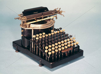 Yost No 1 typewriter  1889.