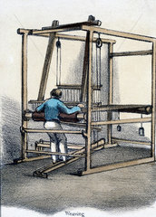 'Weaving'  c 1845.