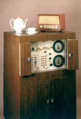 Kidney machine used for home dialysis  c 1966.