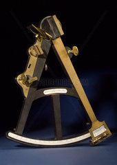 Hadley’s quadrant  12 inch with back sight  early 19th century.