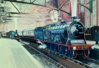 'Cardean' steam locomotive  1906.