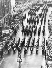 Victory parade  Falklands War  City of London  13 October 1982.