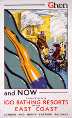 'Then and Now'  LNER poster  1923-1947.
