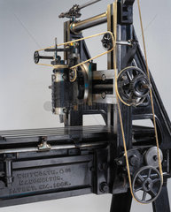 Whitworth's machine for planing metal  1842.